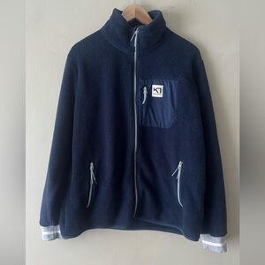 Kari Traa women Dark Blue Fleece Jacket XL